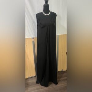 Caribbean Queen Strapless Black Dress